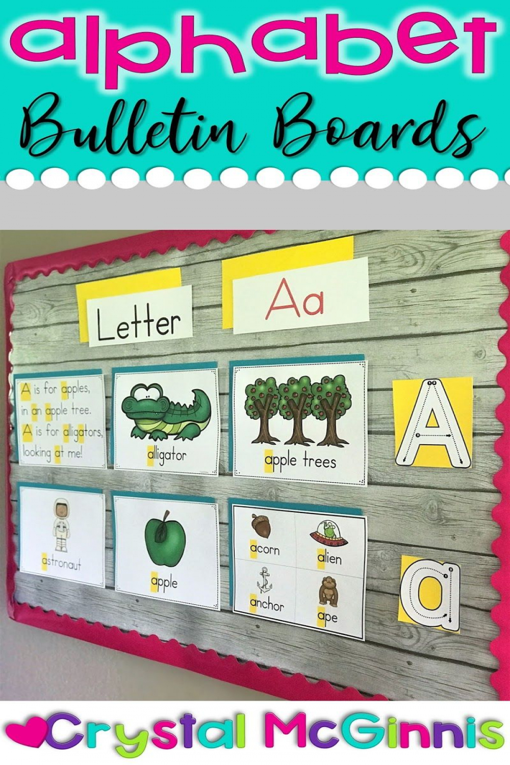 Alphabet Bulletin Boards ( Bulletin Boards Sets to Learn the