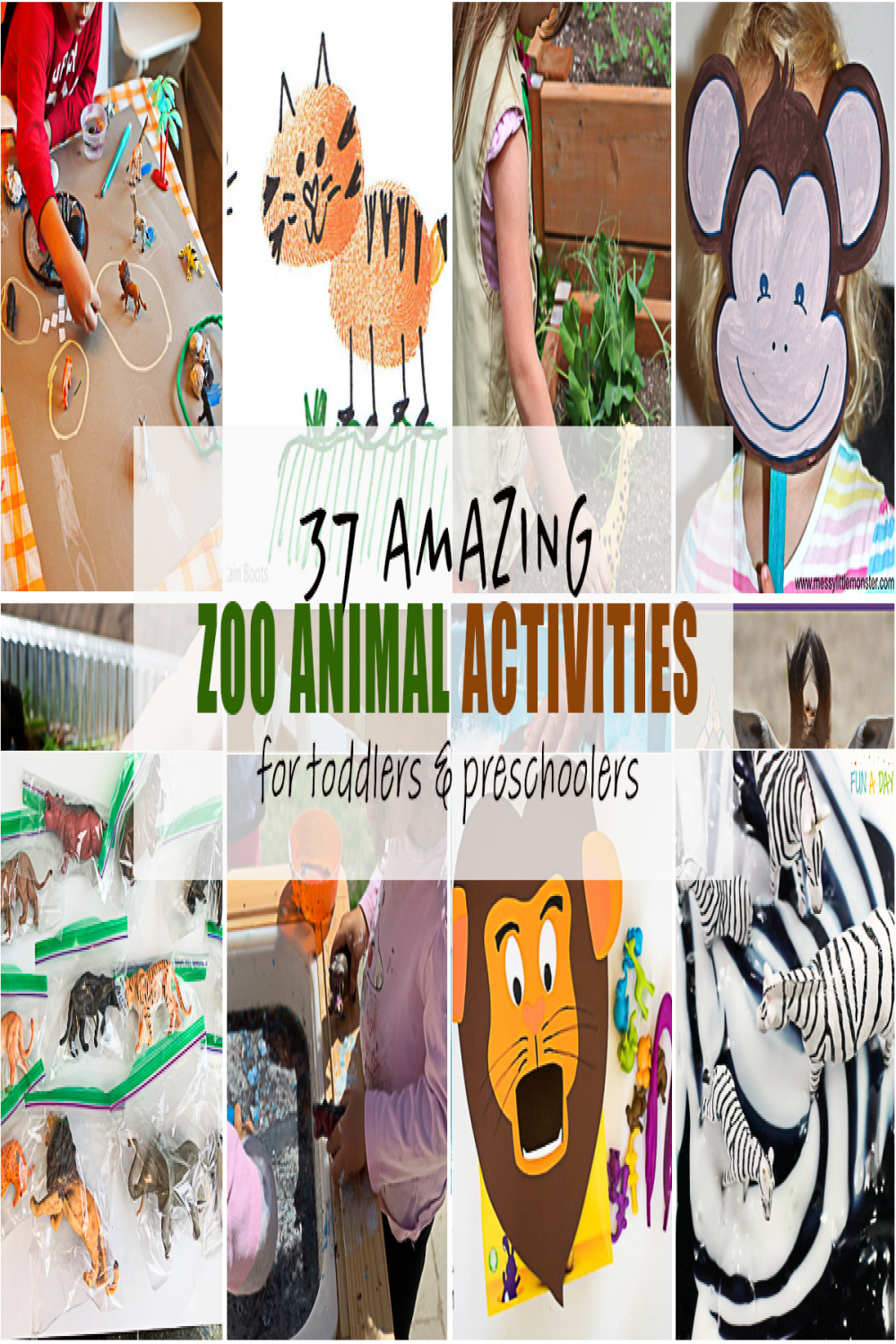 Amazing Zoo Animal Activities - Happy Toddler Playtime