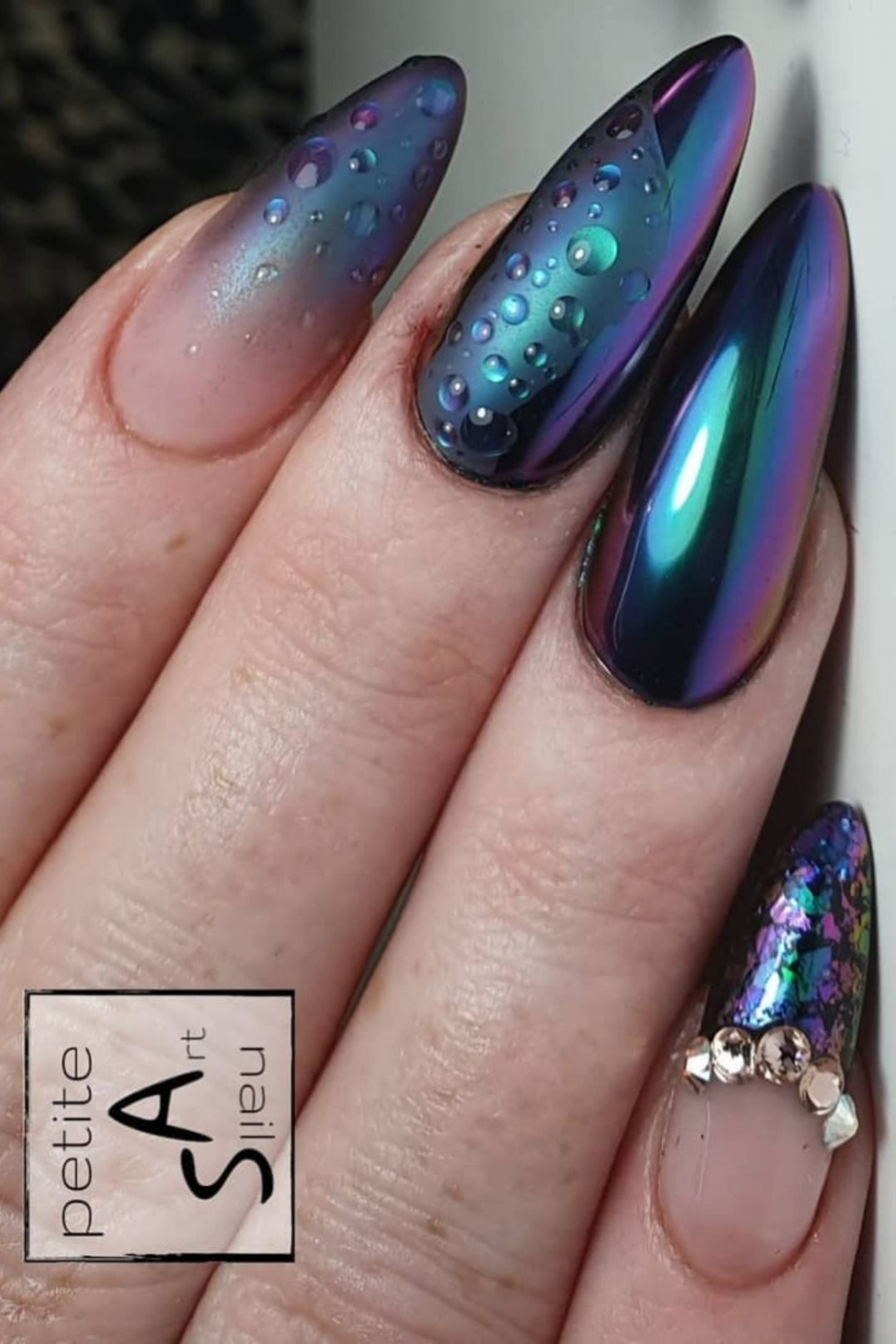 Best Unicorn Nails to Try in   Stylish Belles  Chrome