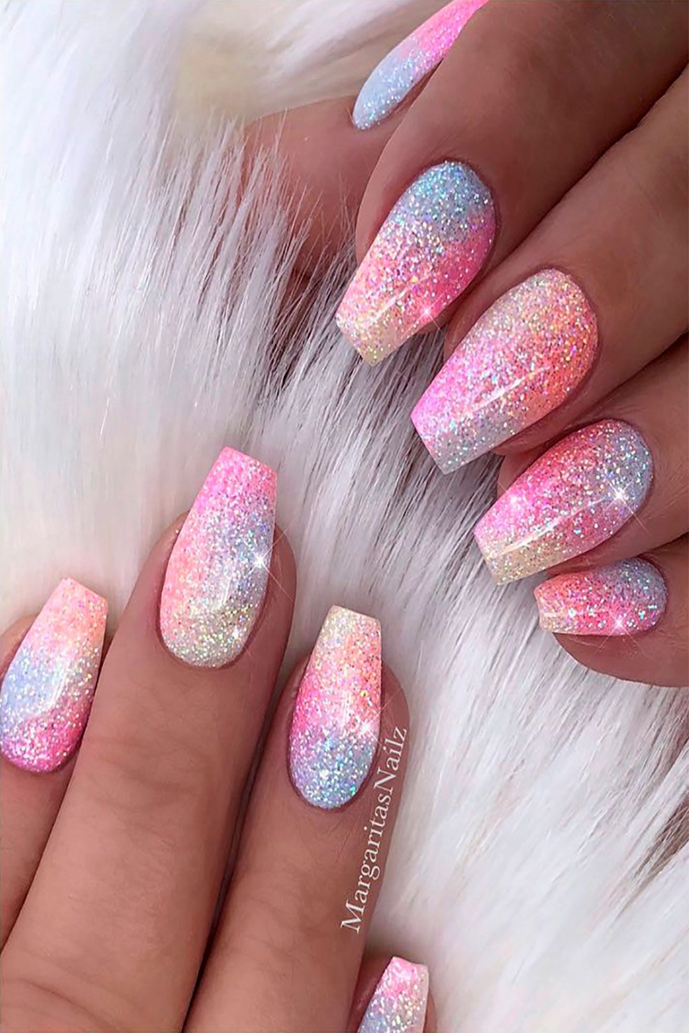 Best Unicorn Nails to Try in   Stylish Belles  Sparkly