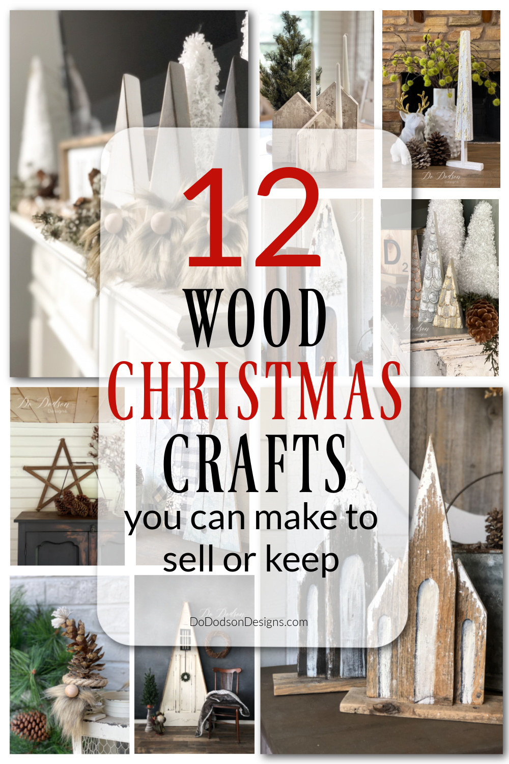 Best Wood Christmas Crafts To Make And Sell - Do Dodson Designs