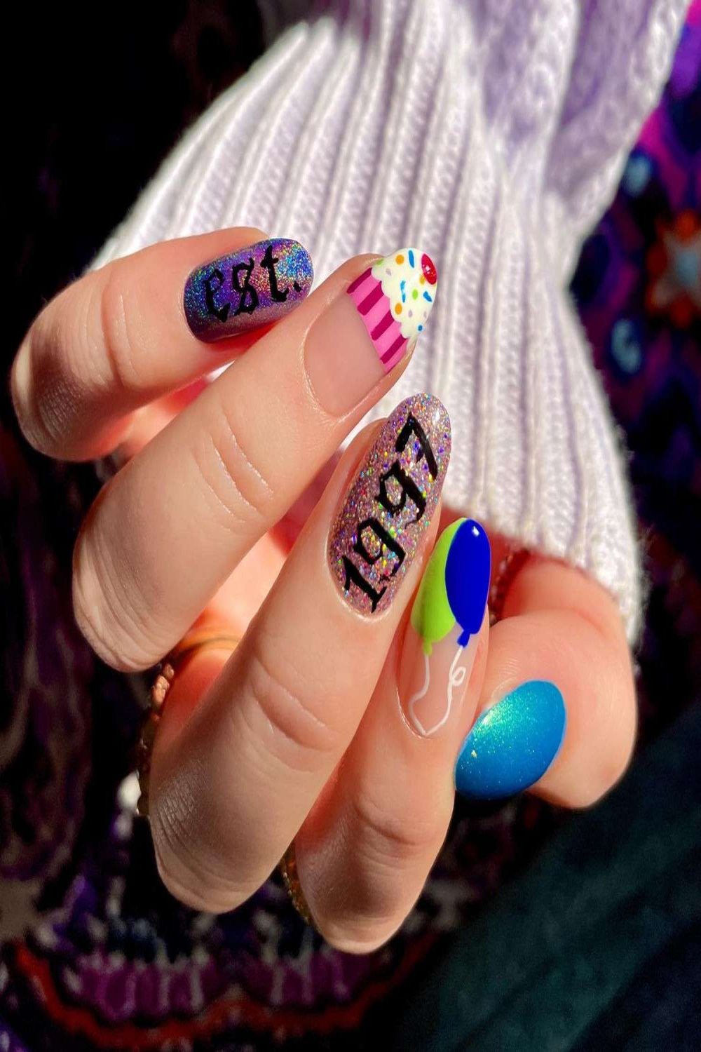 Birthday Manicure Ideas That Call For a Celebration