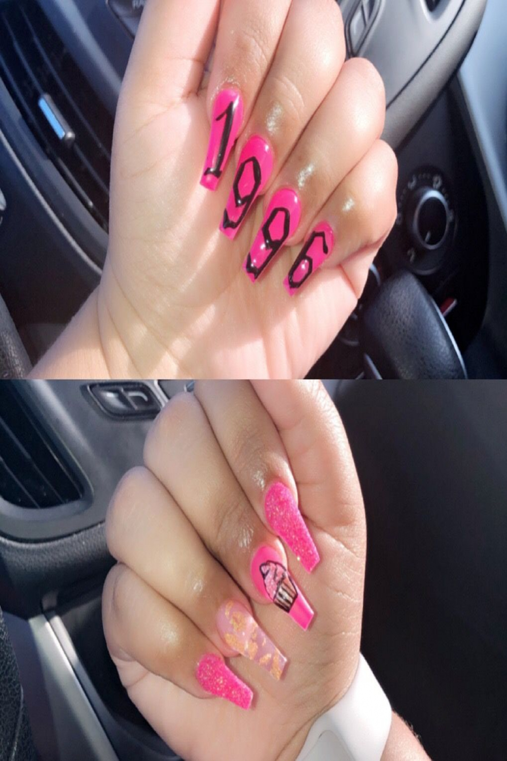 Birthday Nails  Amosc: xous 🥳  Nails, Nails inspiration