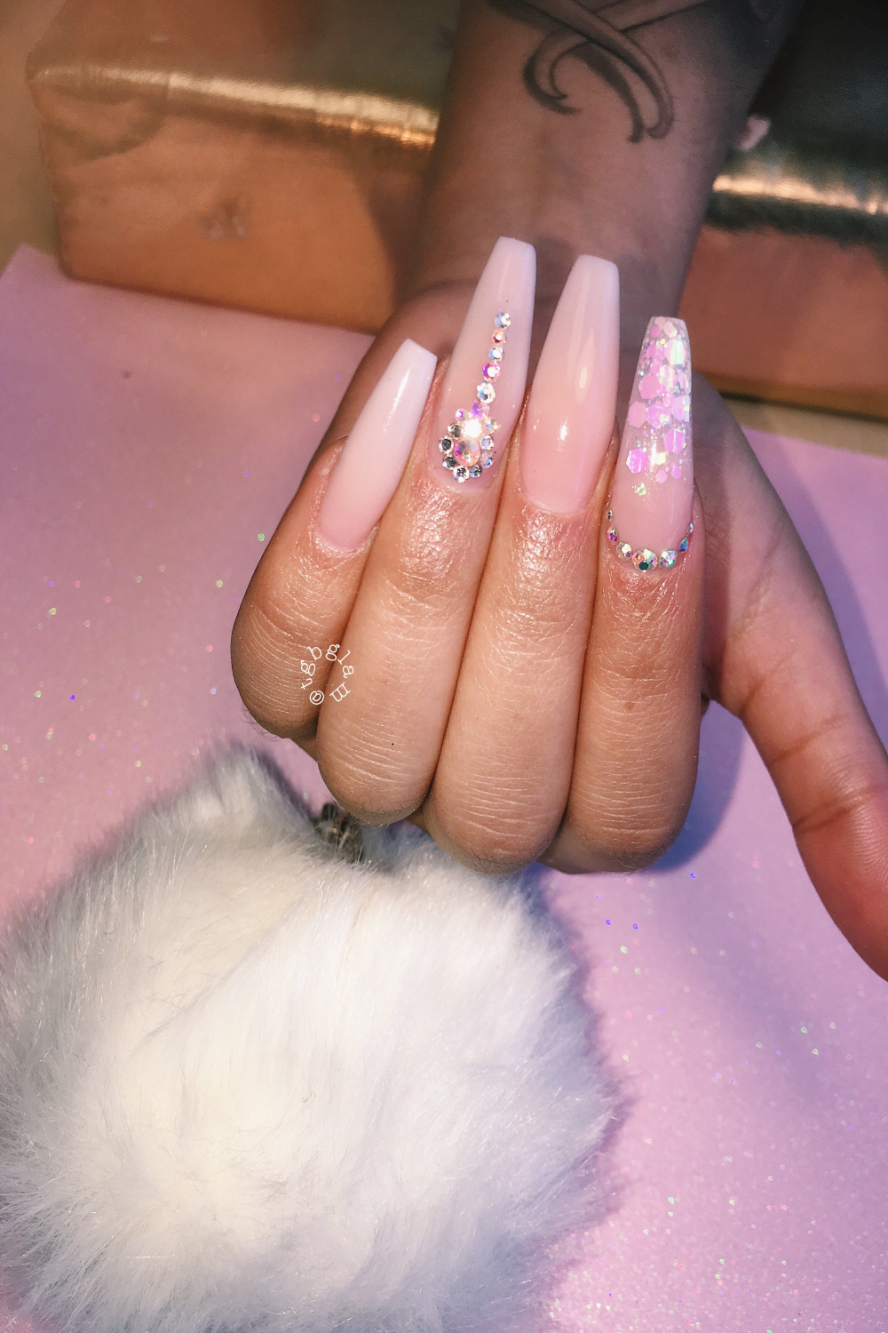 Birthday nails by @gloss_LA✨  Birthday nail designs, Birthday