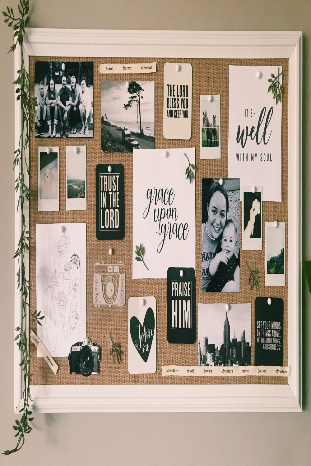 Bulletin board inspo in   Cork board ideas for bedroom