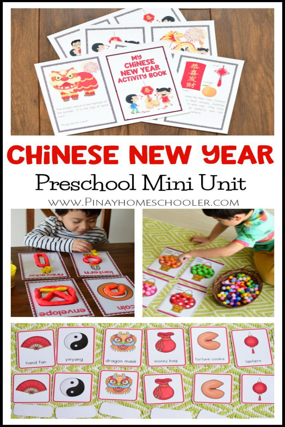 Chinese New Year Mini Preschool Unit  Chinese new year activities