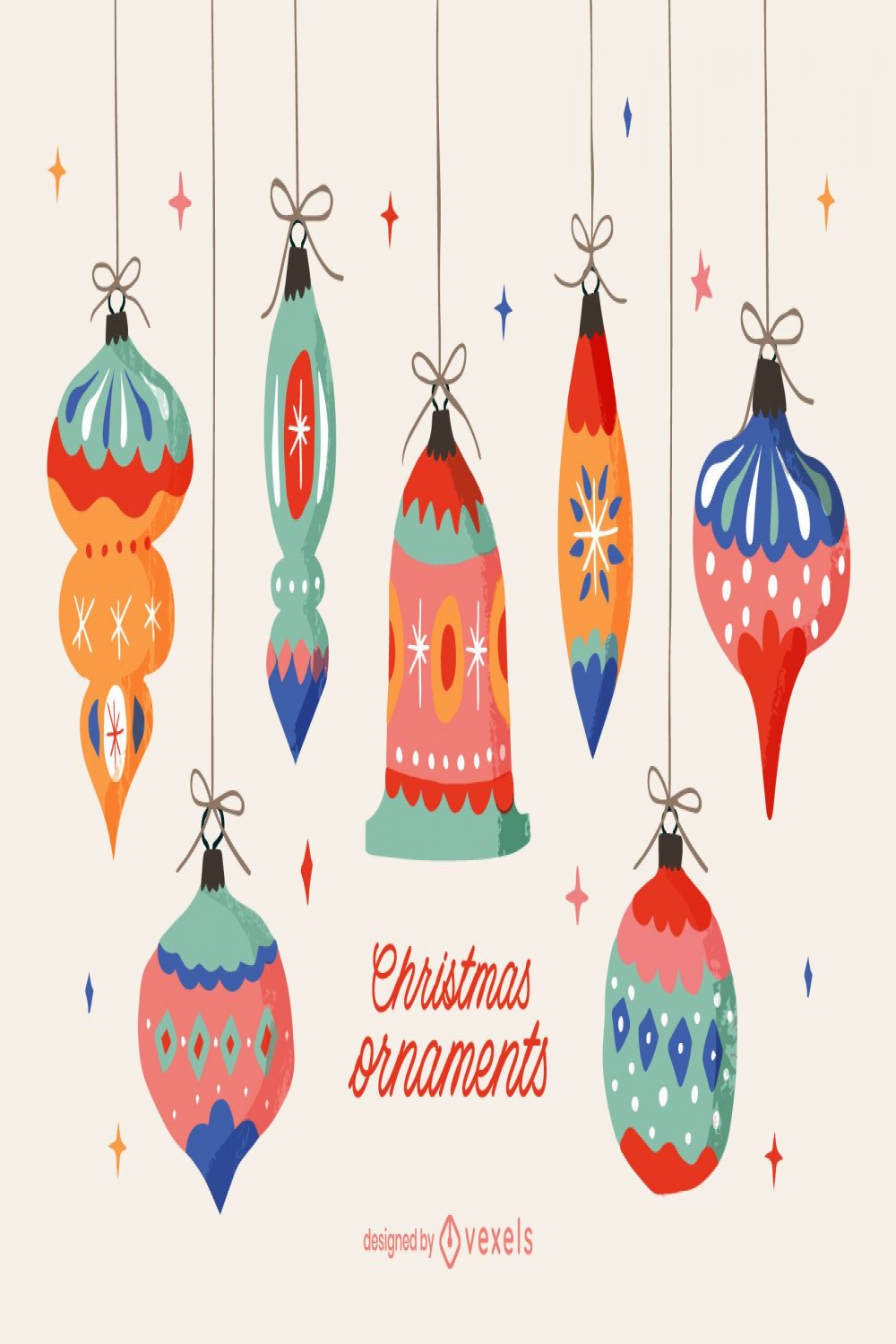 Christmas ornament Vector & Graphics to Download