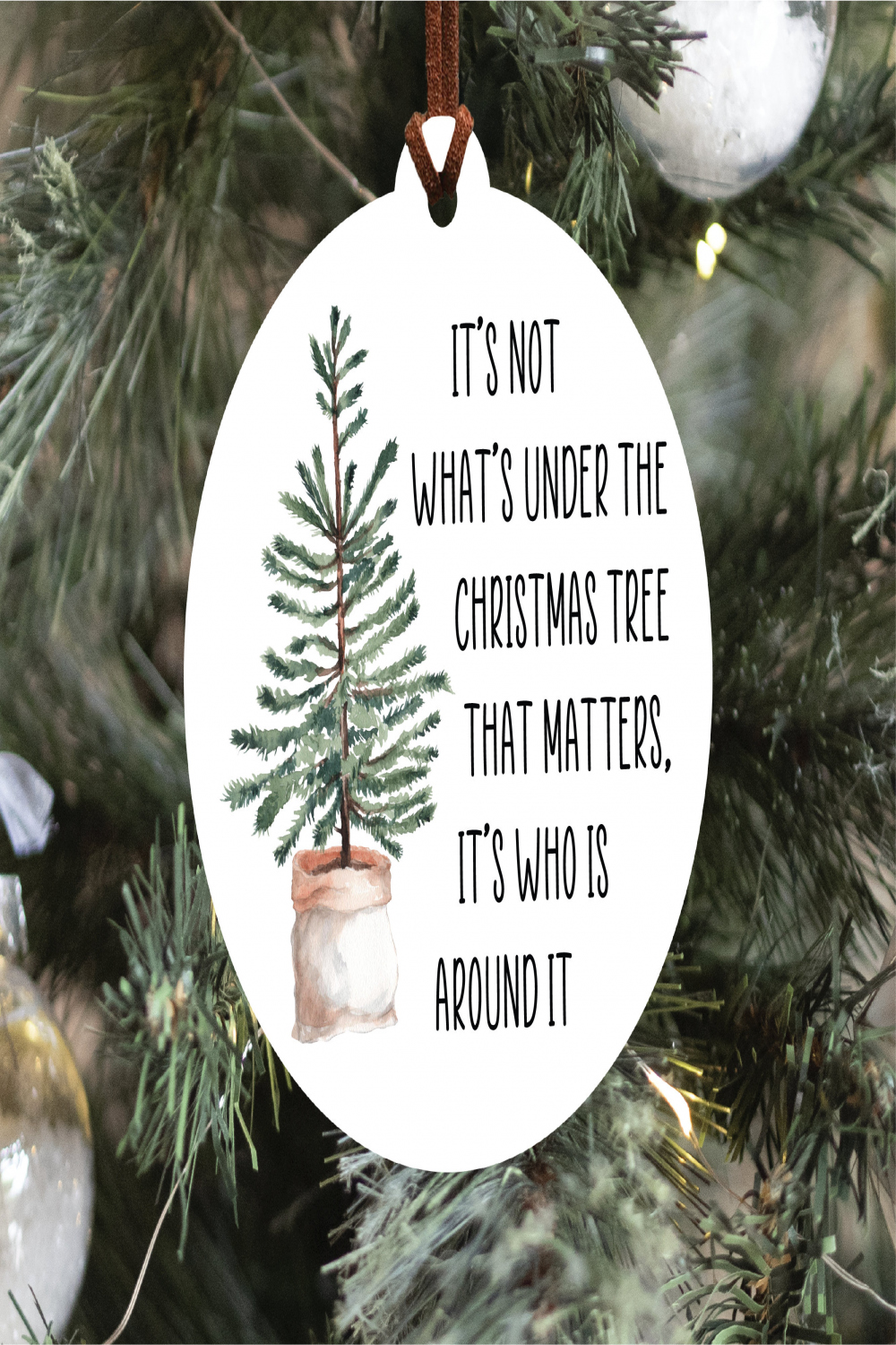 Christmas Quote Ornament Family Christmas Ornament Holiday - Etsy