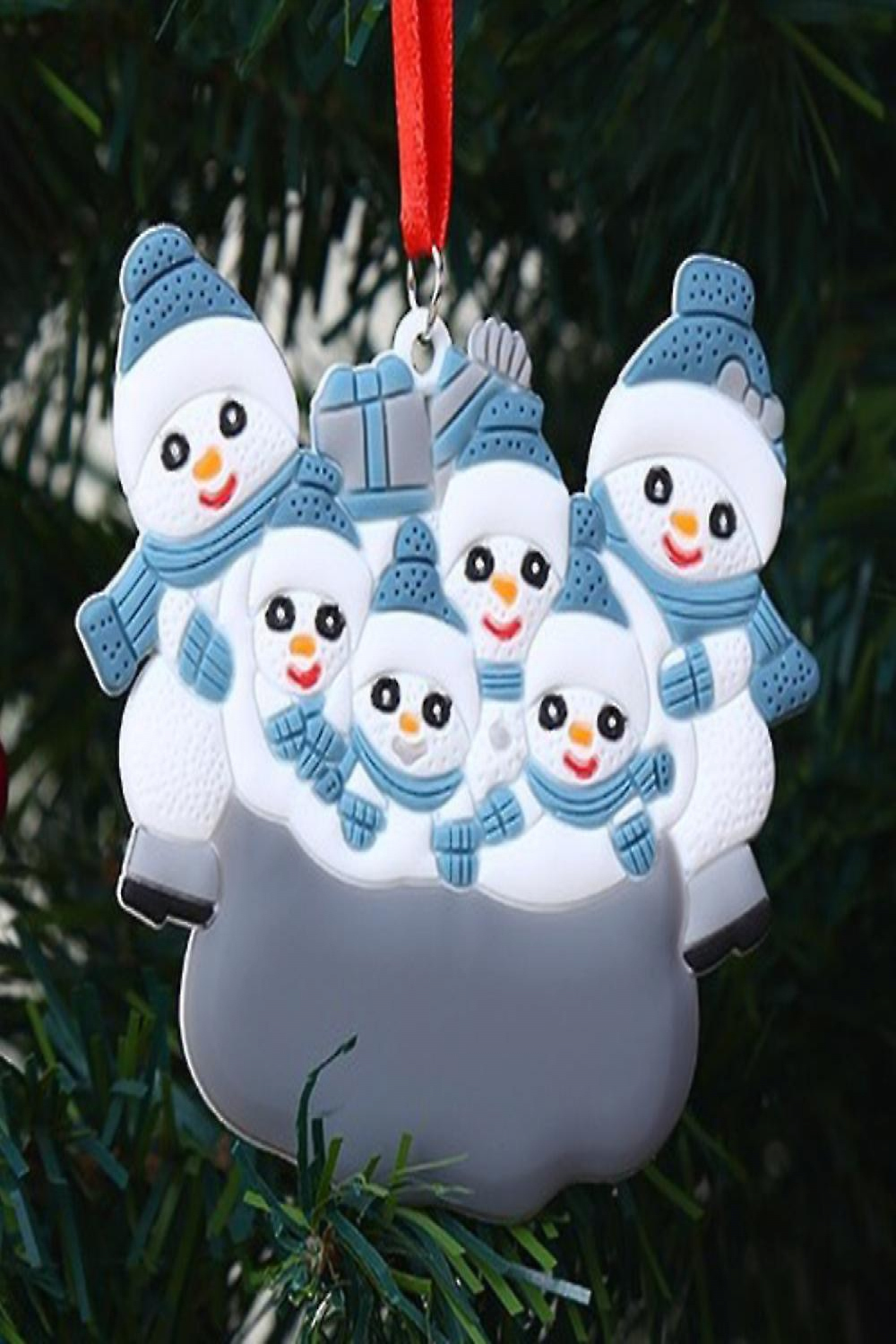 Christmas Snowman Family Tree Hanging Ornament Pendant Party Decor