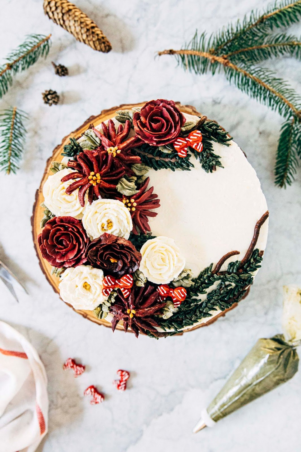 Christmas Wreath Cake Recipe