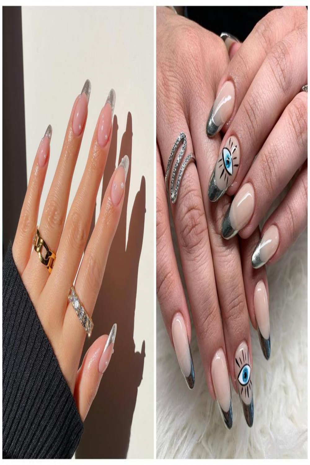 Chrome French Tips Are Having A Major Moment Right Now - HELLO! India