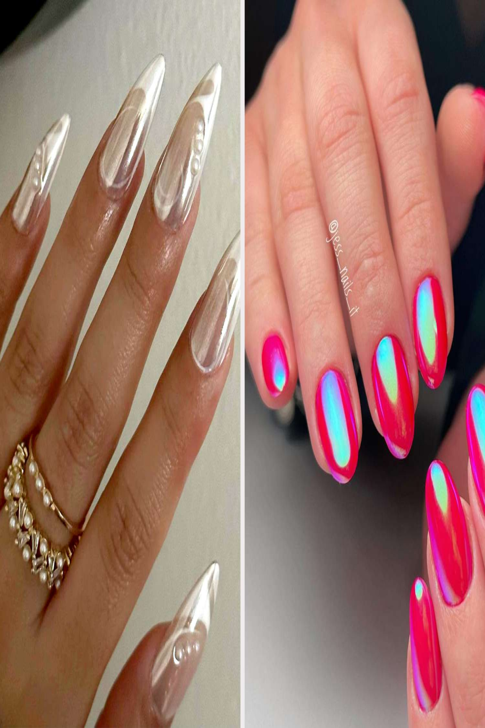 Chrome Nail Designs to Help You Shine Bright