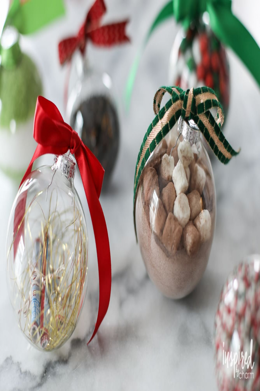 Clever Ideas for Holiday Gifting with Clear Glass Ornaments