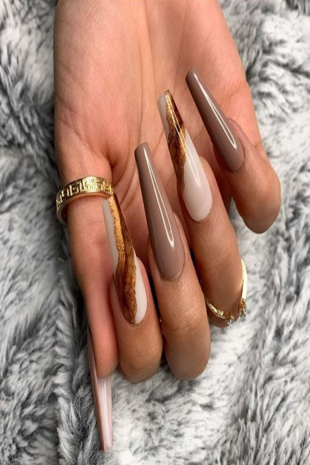 + Cool Brown Nail Designs To Try In Fall - The Glossychic