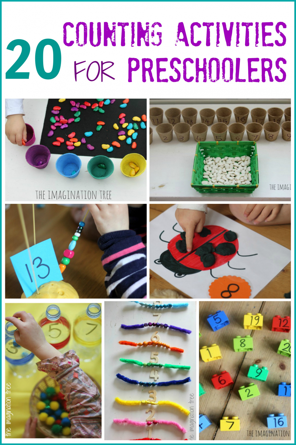 Counting Activities for Preschoolers - The Imagination Tree