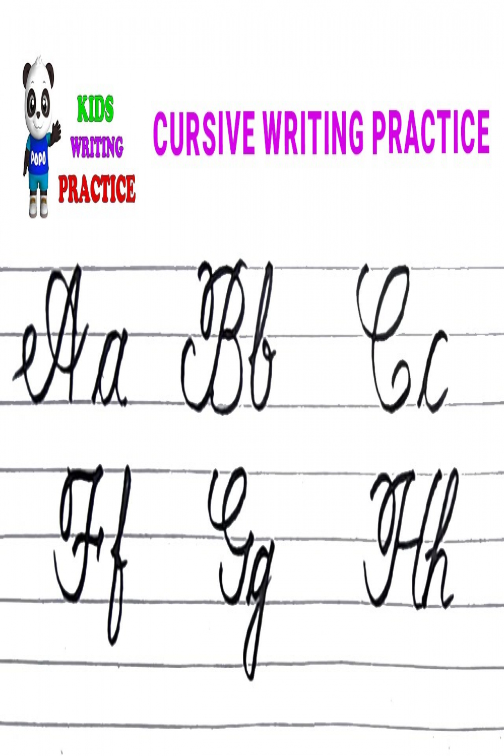 Cursive writing for beginners  Cursive writing capital and small letters   Cursive writing practice