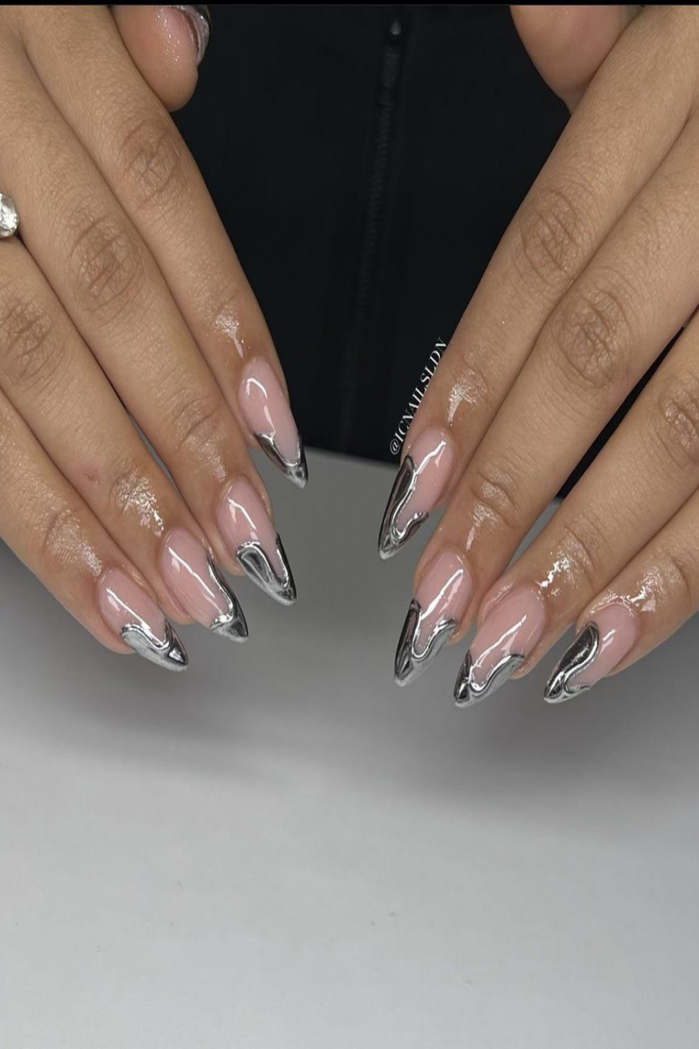 D chrome nails advice : r/Nailtechs