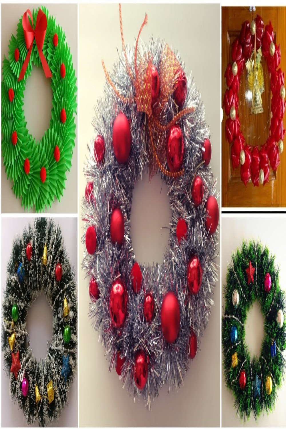 Easy Christmas Wreath  DIY  How To Make Christmas Wreath  Christmas  Decoration Ideas