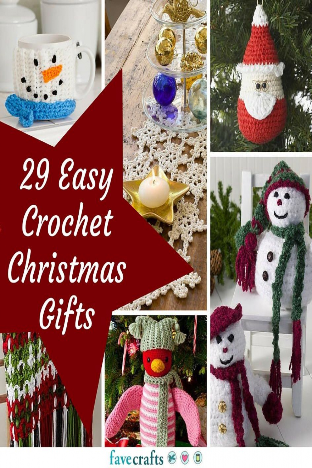 Easy Crochet Christmas Gifts  Crochet christmas gifts