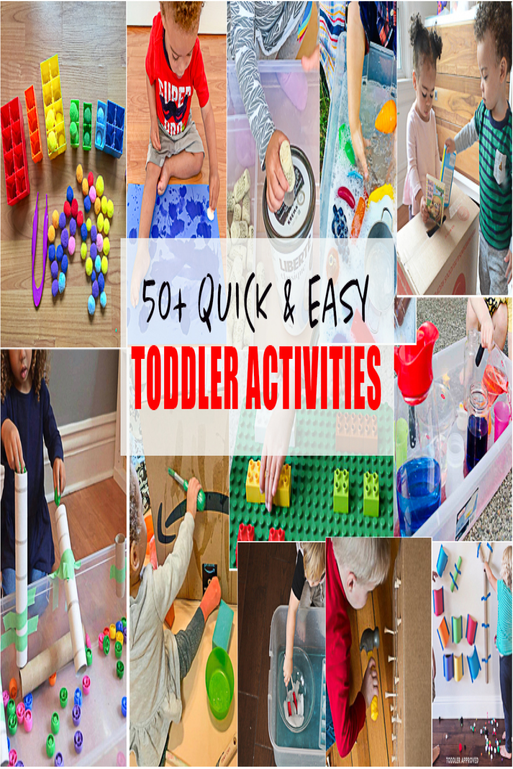 + Easy Toddler Activities () - Happy Toddler Playtime