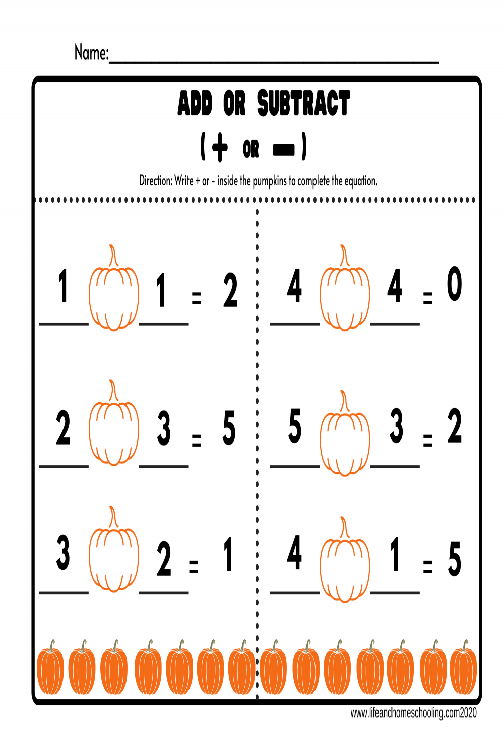 First Grade Add or Subtract  Made By Teachers