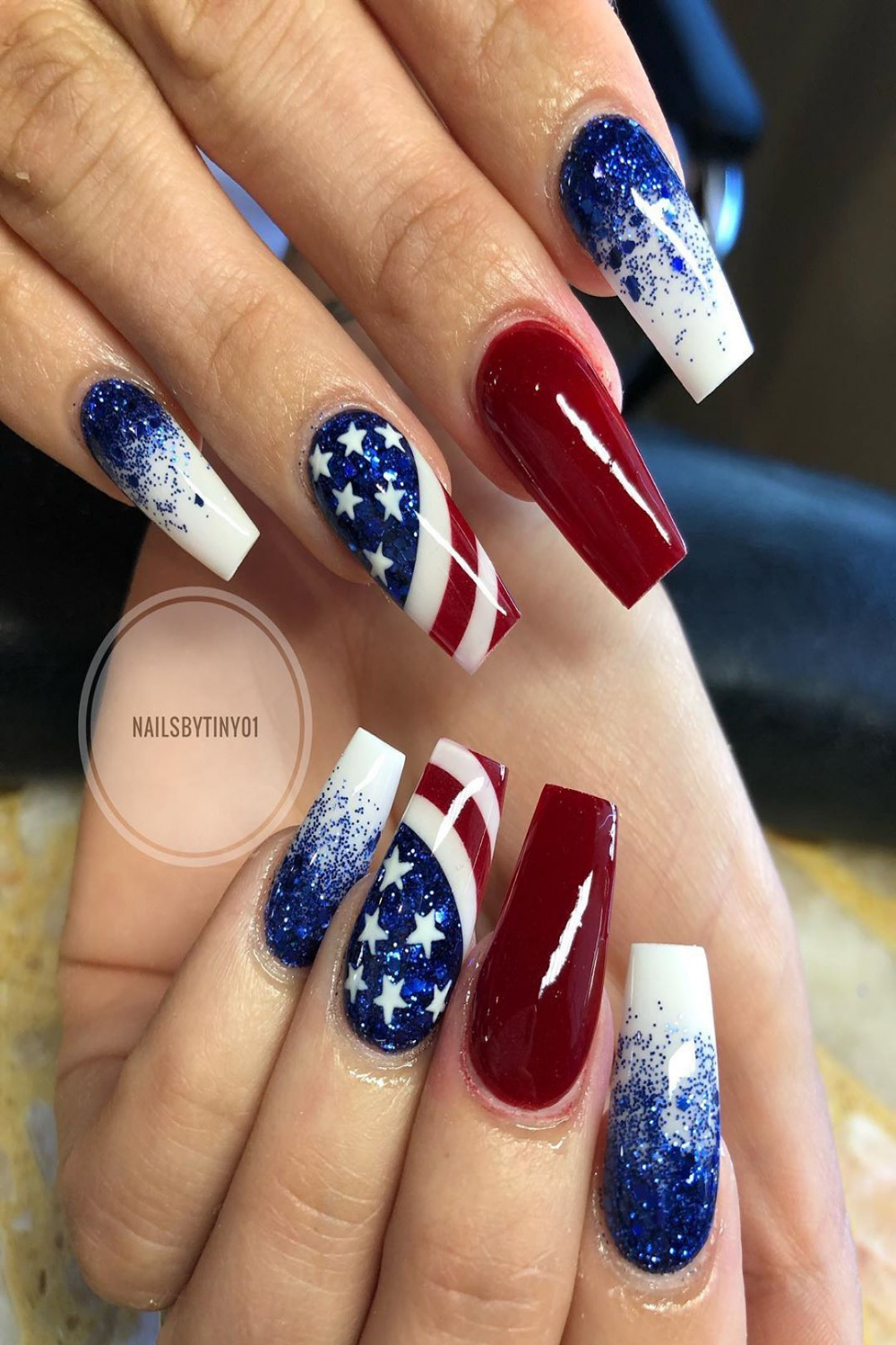 fourthofjulynails @nailsbytiny . .