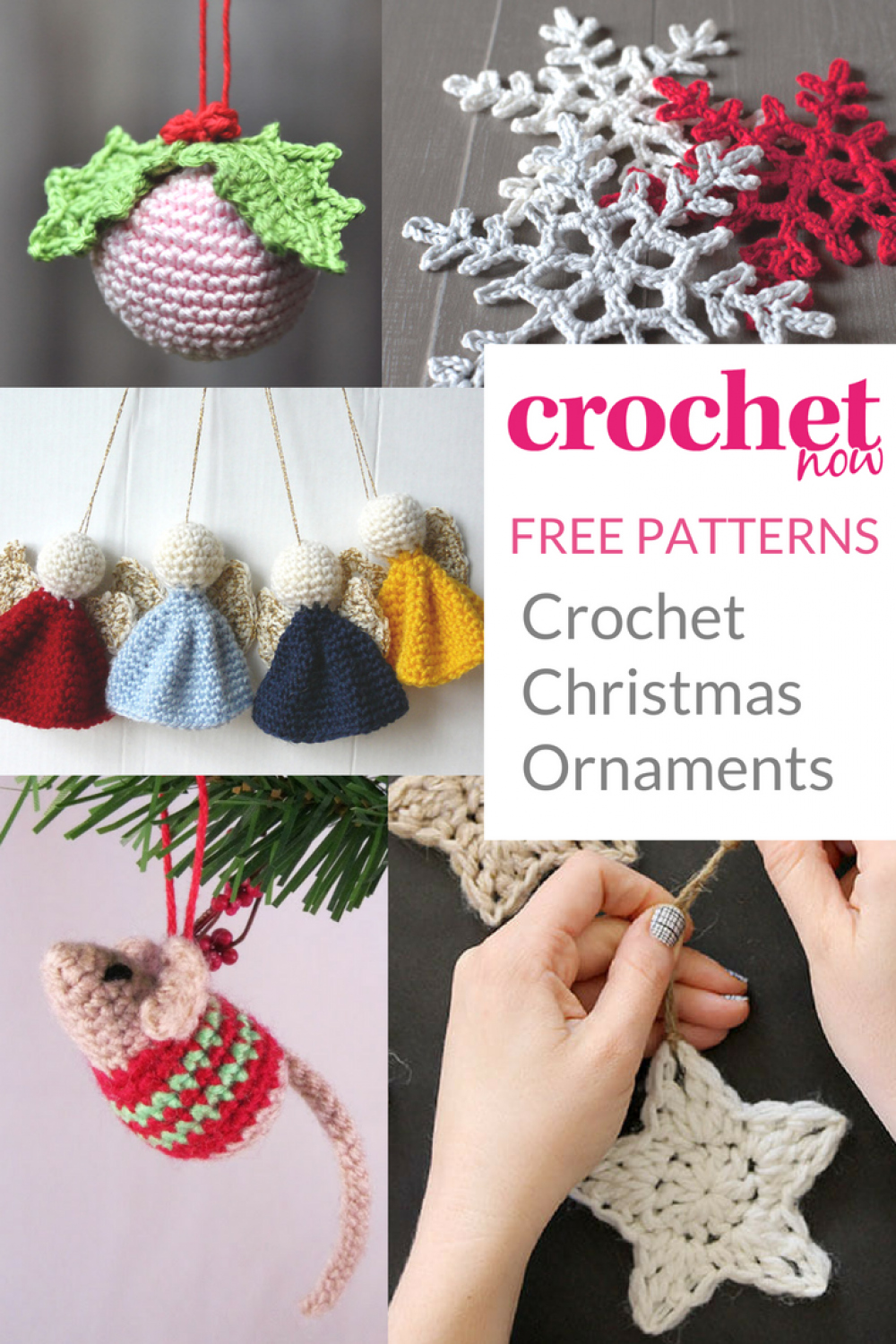 Free crochet Christmas ornament patterns