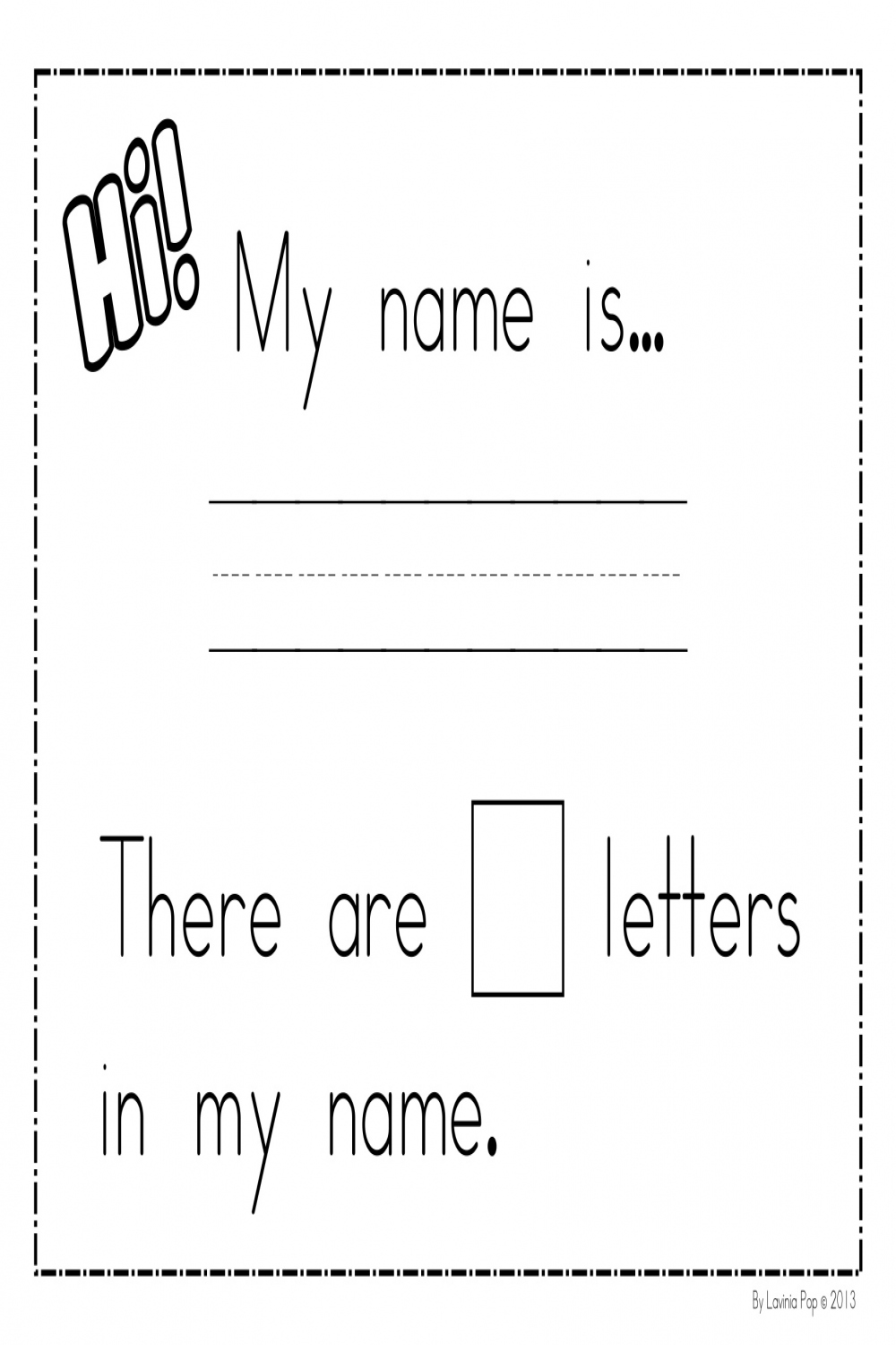 FREE Printable Worksheets for Pre-K & Kindergarten – The