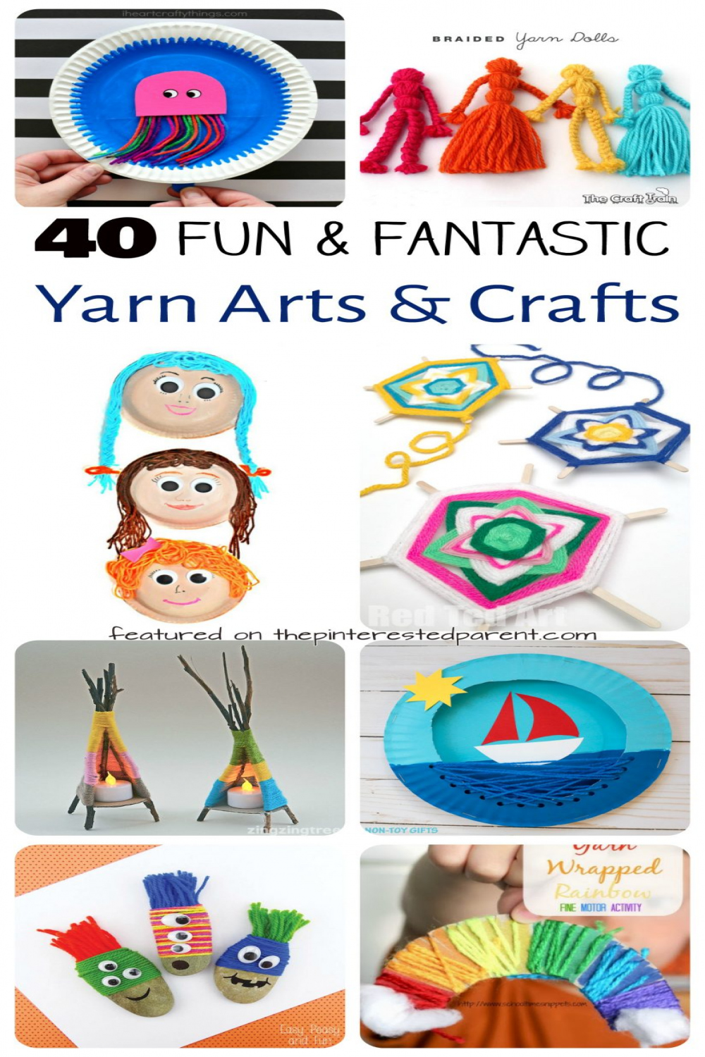 Fun Fantastic Yarn Crafts – The Pinterested Parent