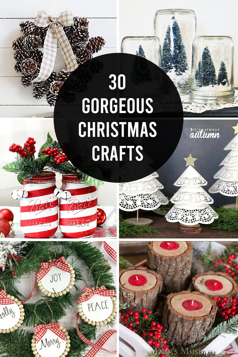 Gorgeous Christmas Crafts YOU Can Make - It