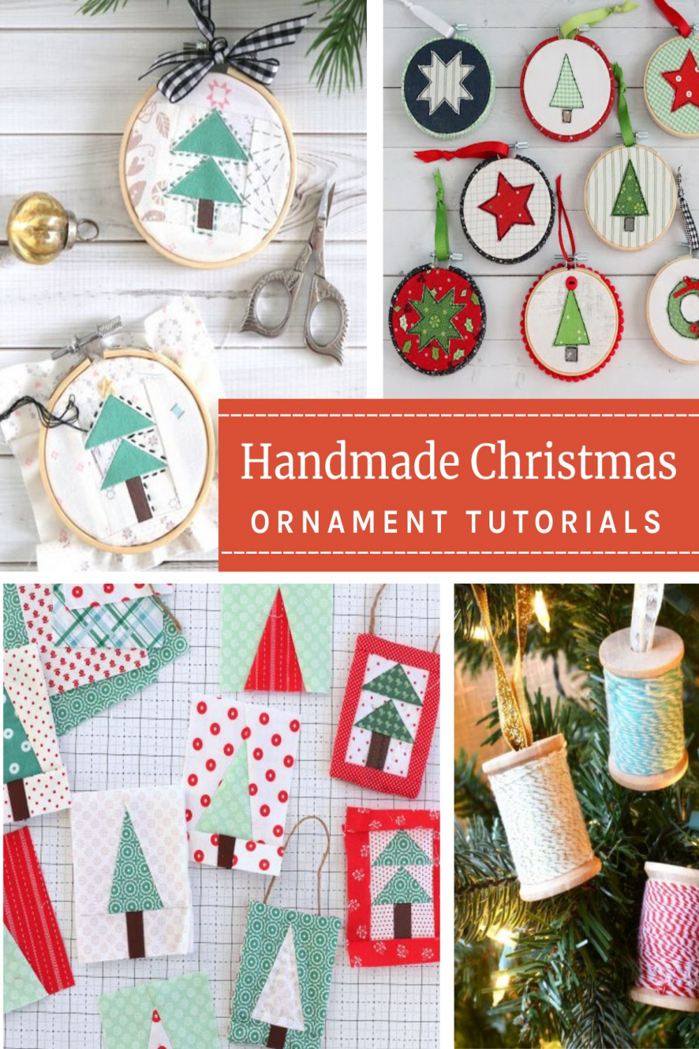 Handmade Christmas Ornament Ideas  quilting  Diary of a Quilter