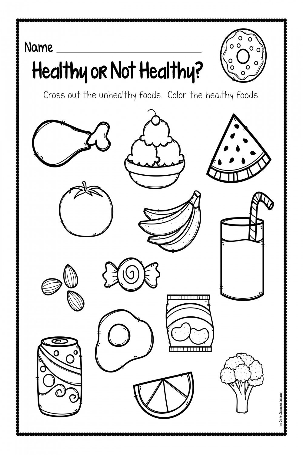 Healthy Foods Posters, Worksheets, and Activities - The Super