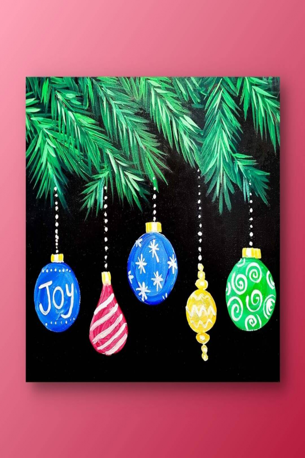 Holiday Ornaments Painting Kit