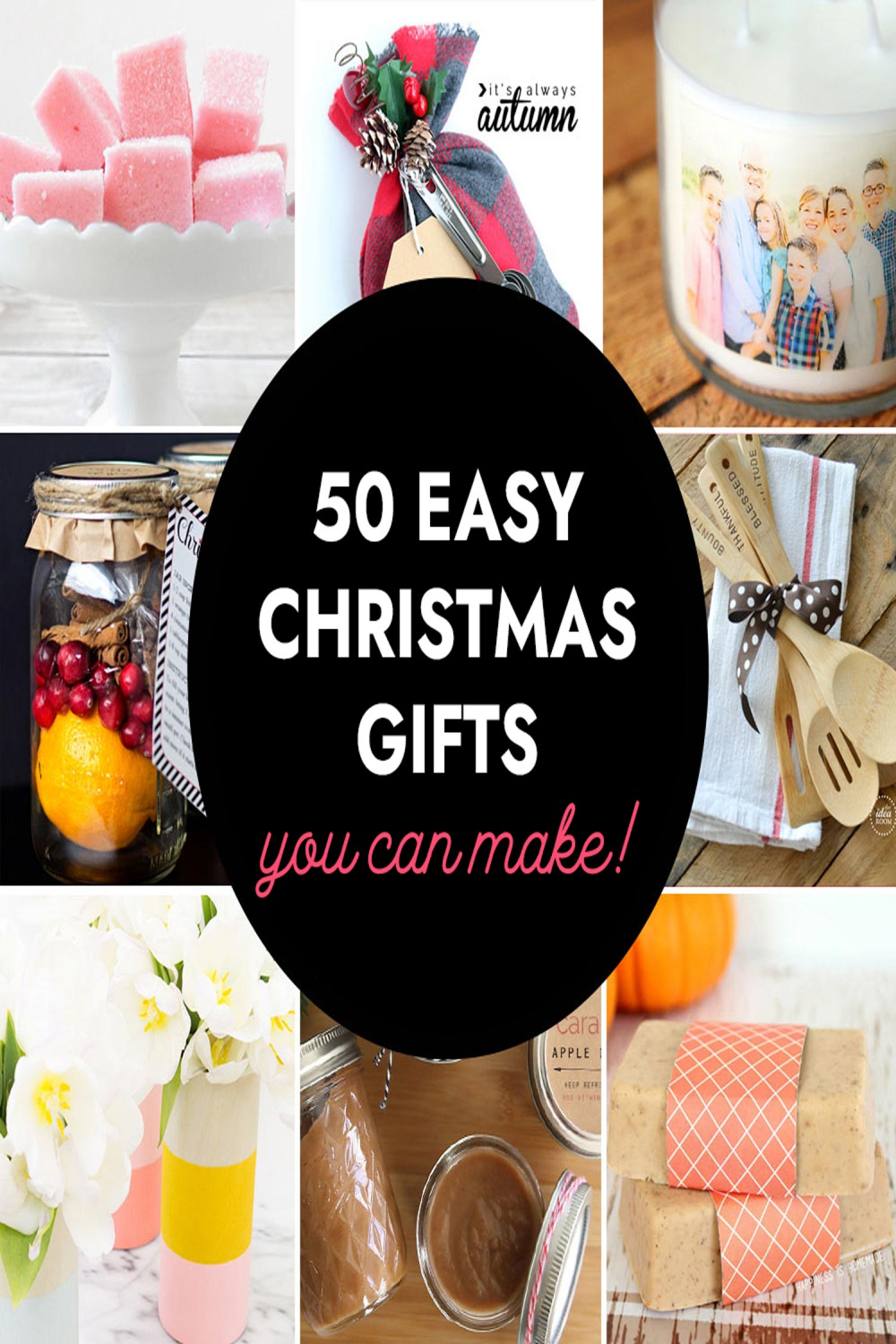 Homemade Christmas gifts  minutes! - It