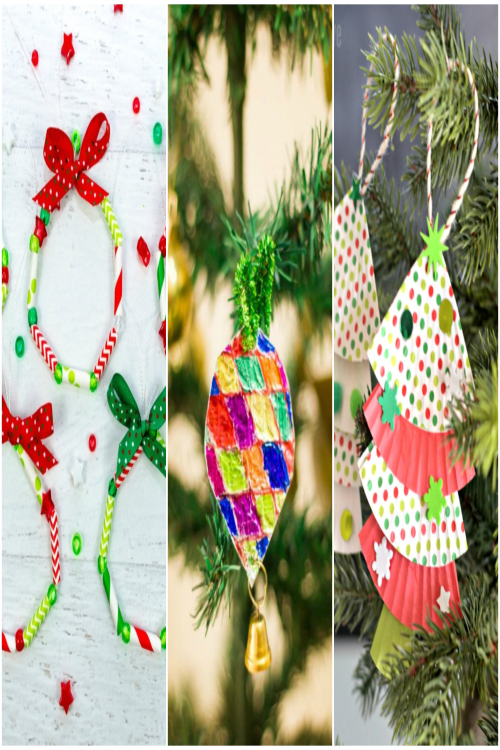 Kid-Made Ornament Ideas - Make and Takes