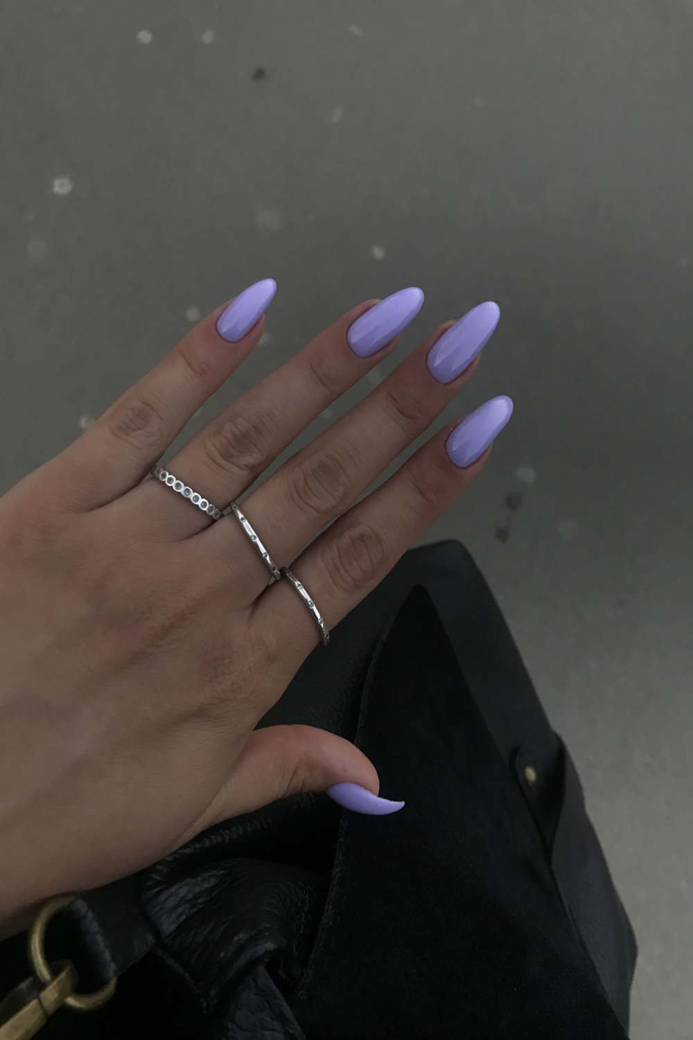 Lavander nails  Lilac nails, Light purple nails, Lavender nails