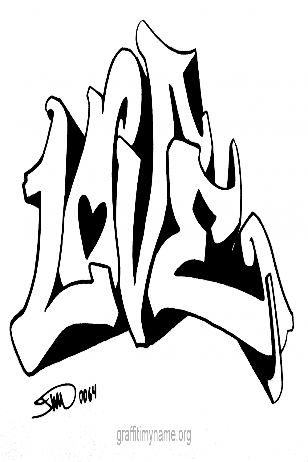 love drawings - Google Search  Easy graffiti drawings, Graffiti