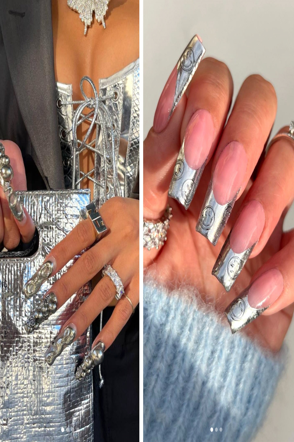 Mirrored Manicures Are Everywhere Right Now — Photos  Allure