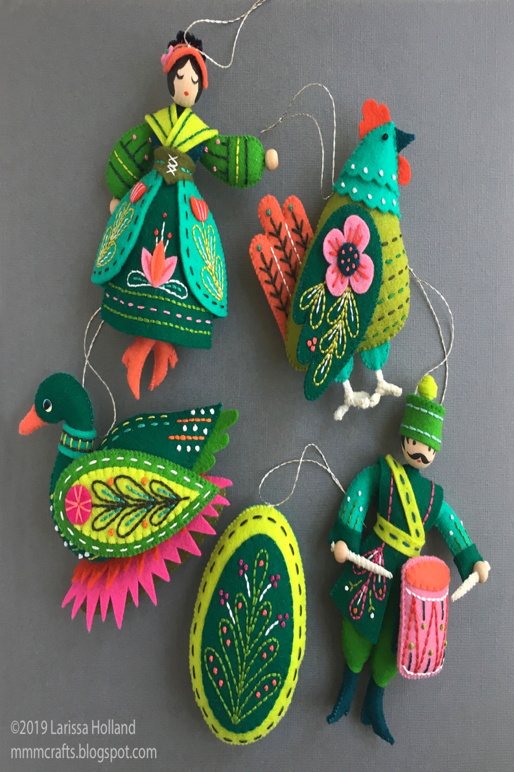 mmmcrafts: Twelve Days Ornament Series