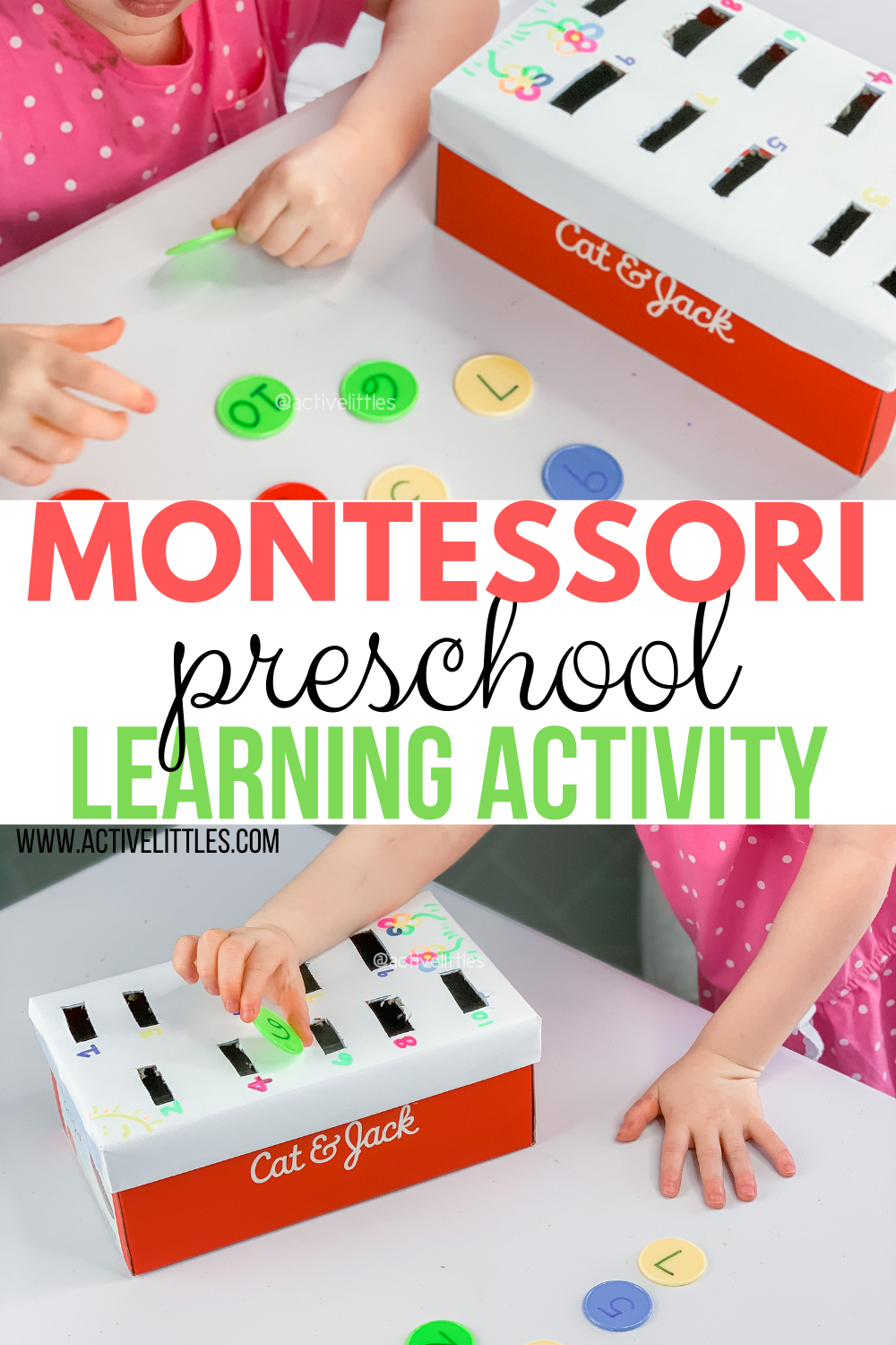 Montessori Preschool Learning Activity - Active Littles