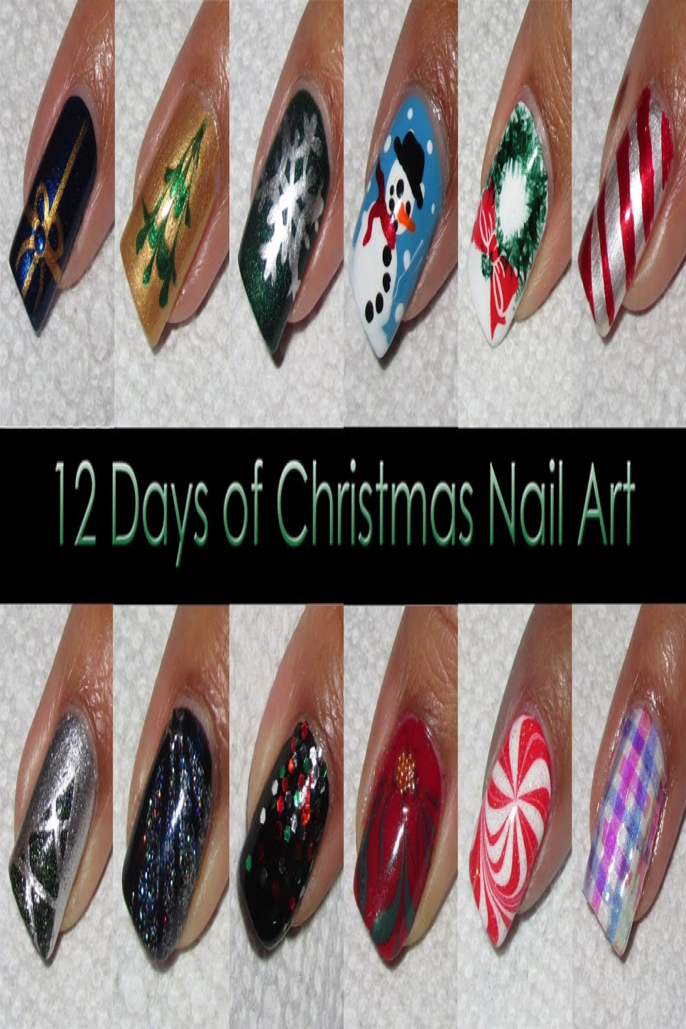 Nail Art Compilation   Days of Christmas   MSLP