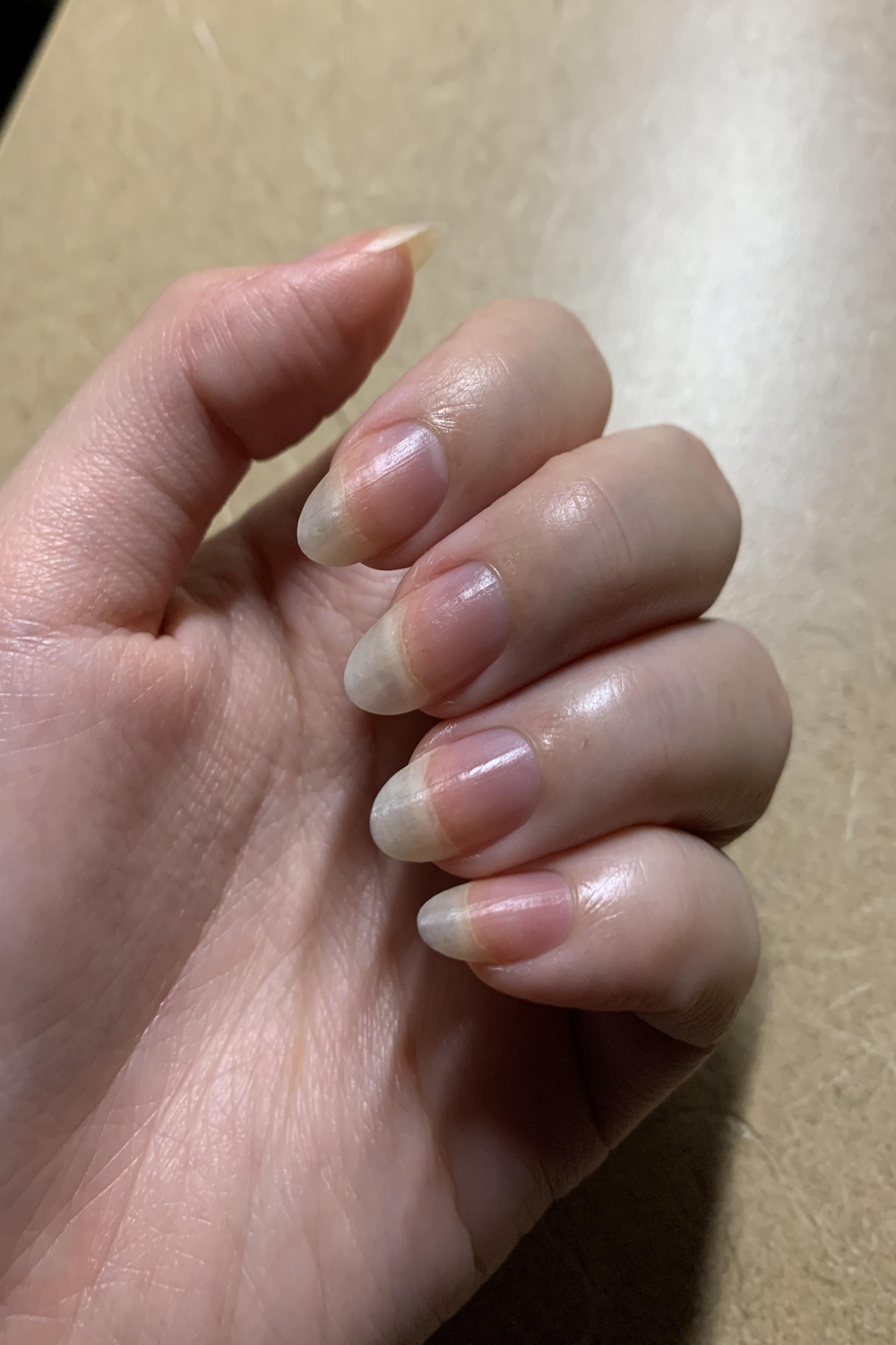 Nails are finally long enough to try an almond-ish shape :) : r