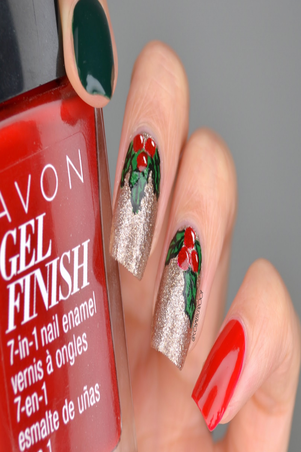 NAILS  Holly and Ivy #CBBxManiMonday  Cosmetic Proof  Vancouver