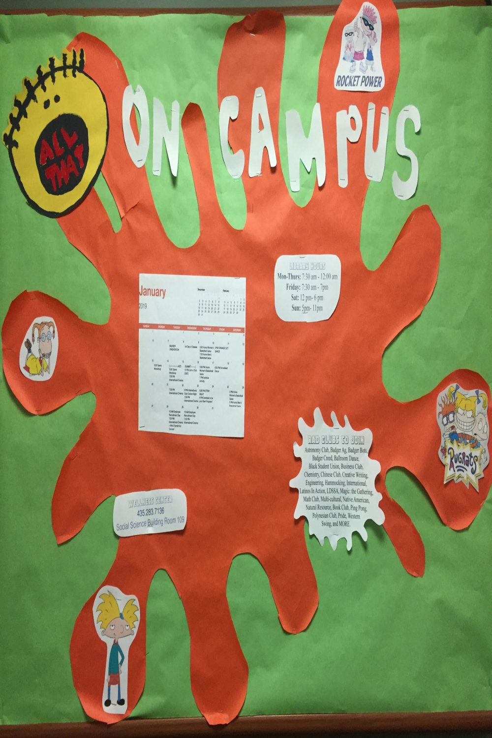 Nickelodeon s themed Bulletin Board  Ra themes, Residence life