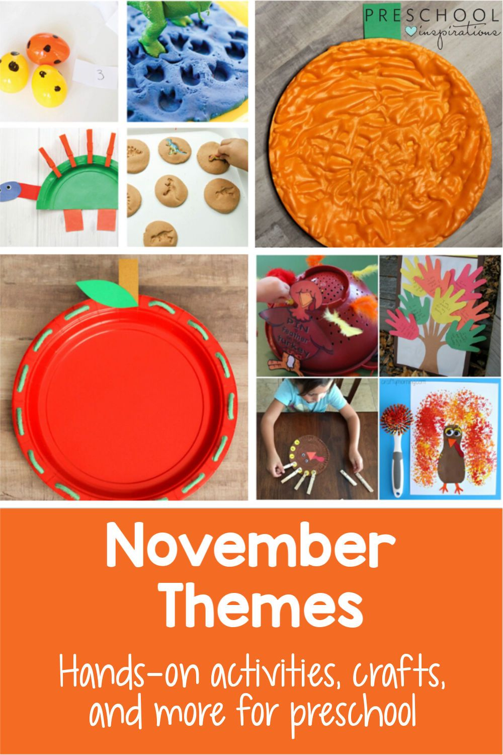 November Preschool Themes You