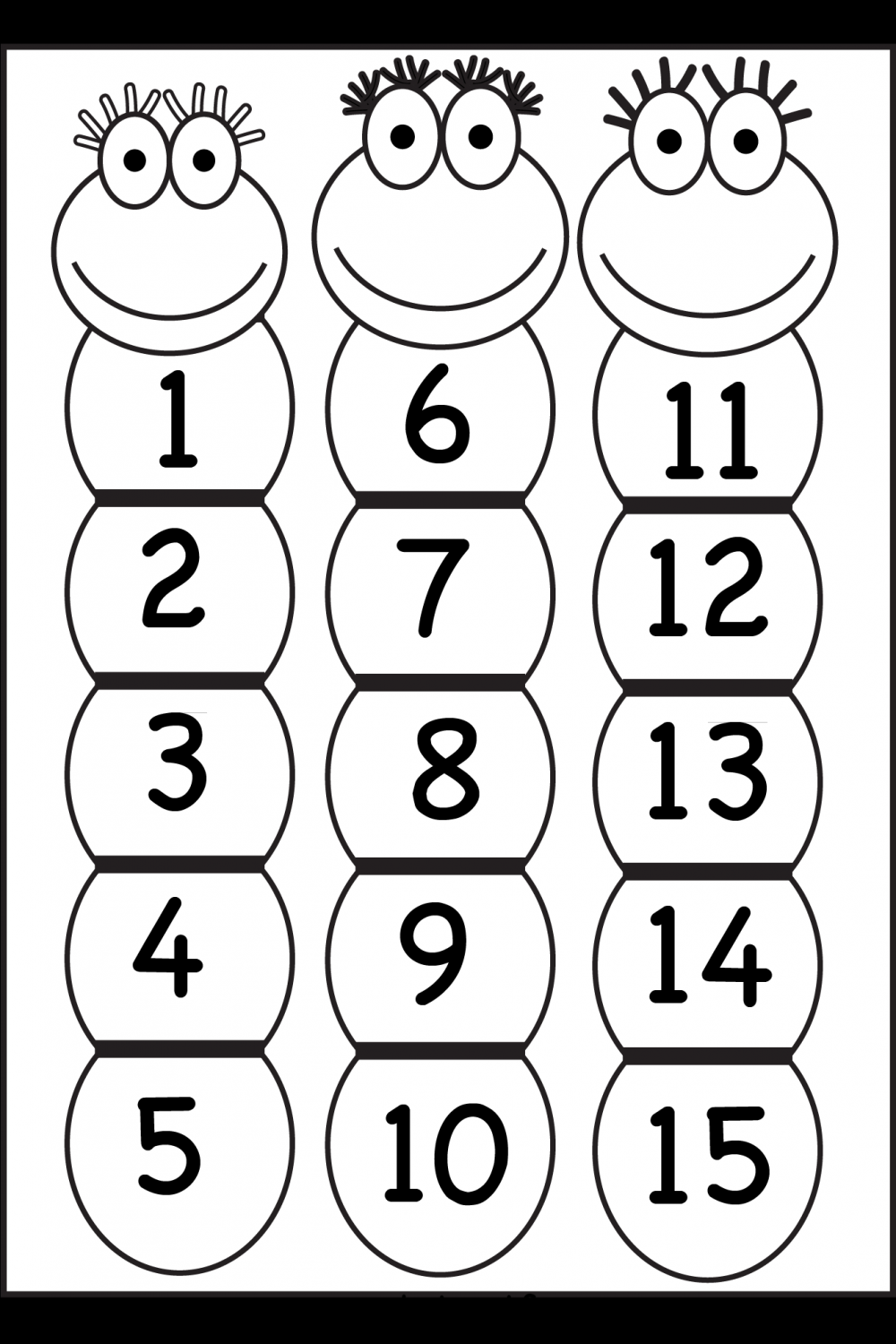 Number Chart -5  Printable preschool worksheets, Numbers