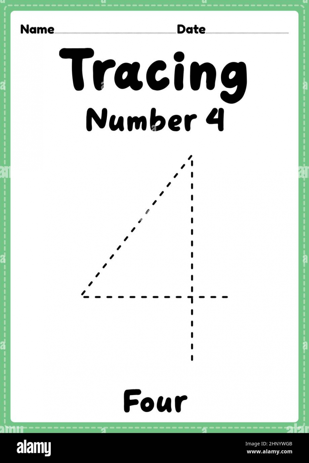 Number  worksheet hi-res stock photography and images - Alamy