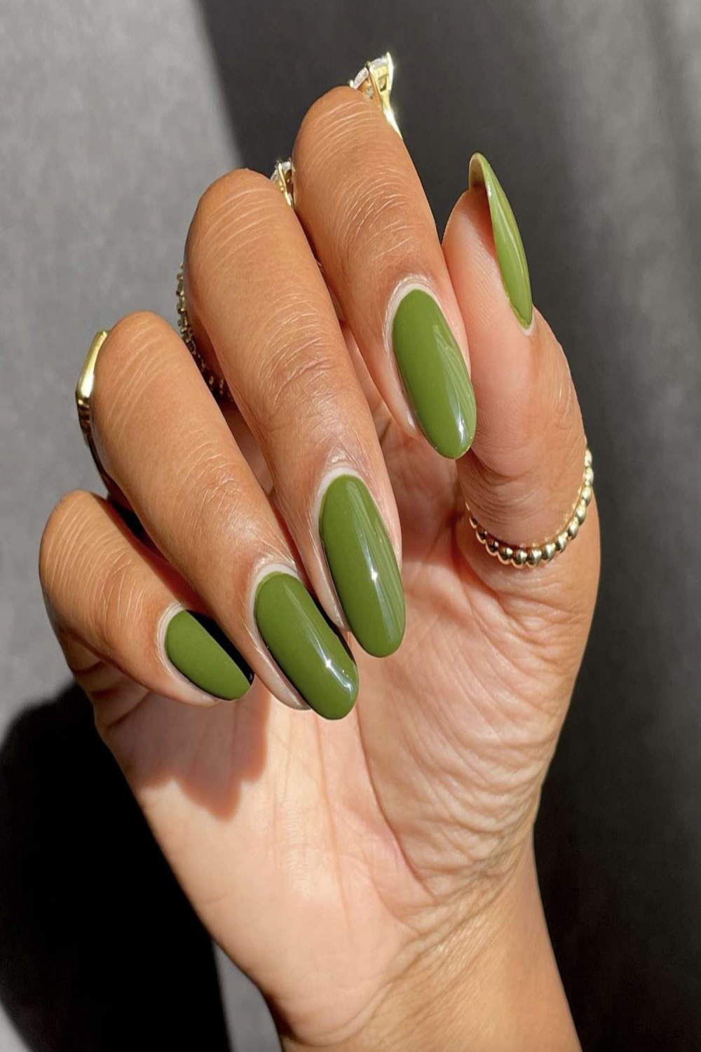 Olive Green Nail Designs Perfect For Any Season or Occasion