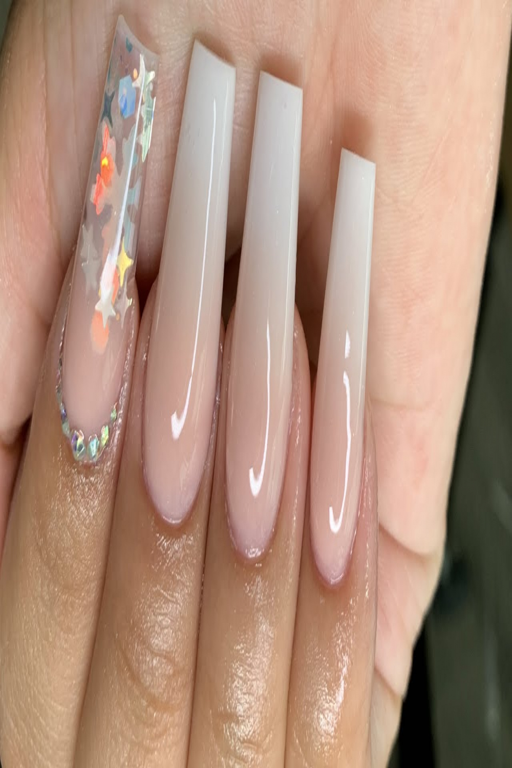 Perfect Ombré Blend Acrylic Nail