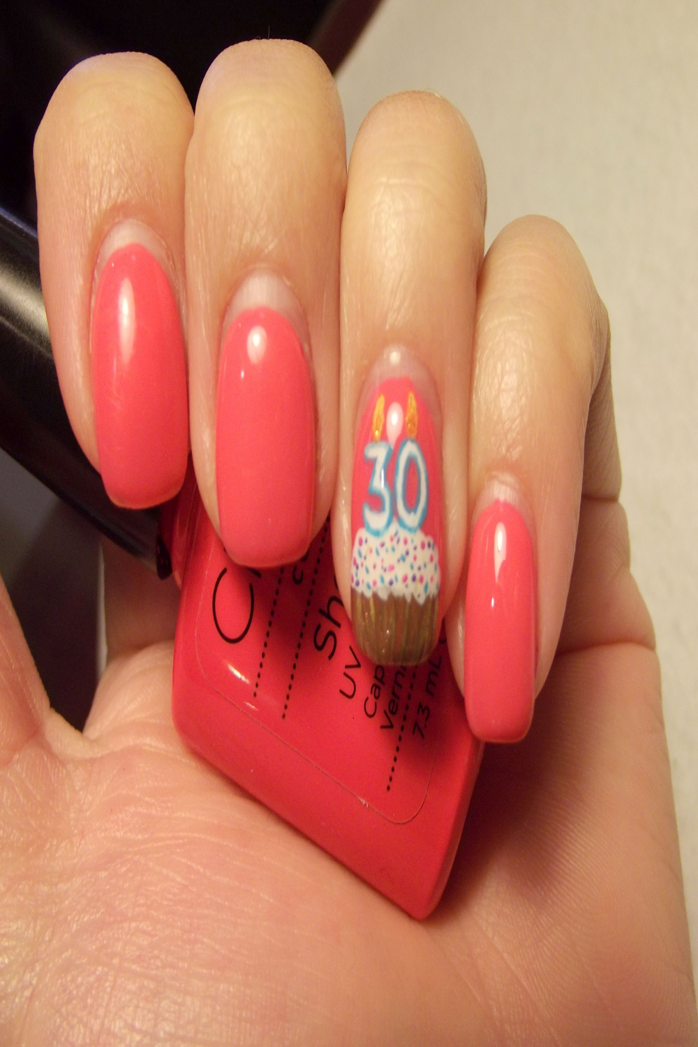 Pin by Katie Haile on My Nail Art  Birthday nail designs